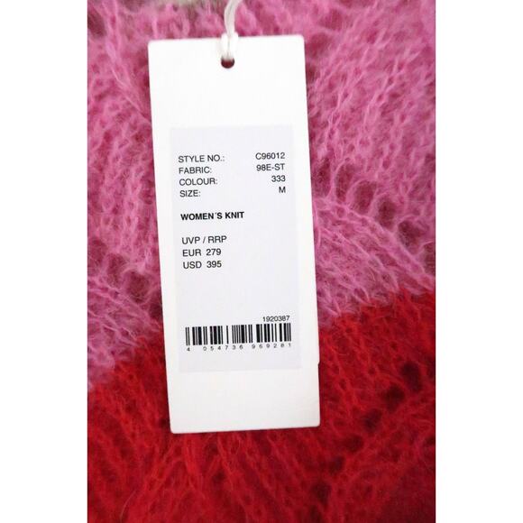 CLOSED Ethical Mohair Alpaca Blend Stripe Sweater Jumper Farfetch M NWT $395 - Picture 8 of 13